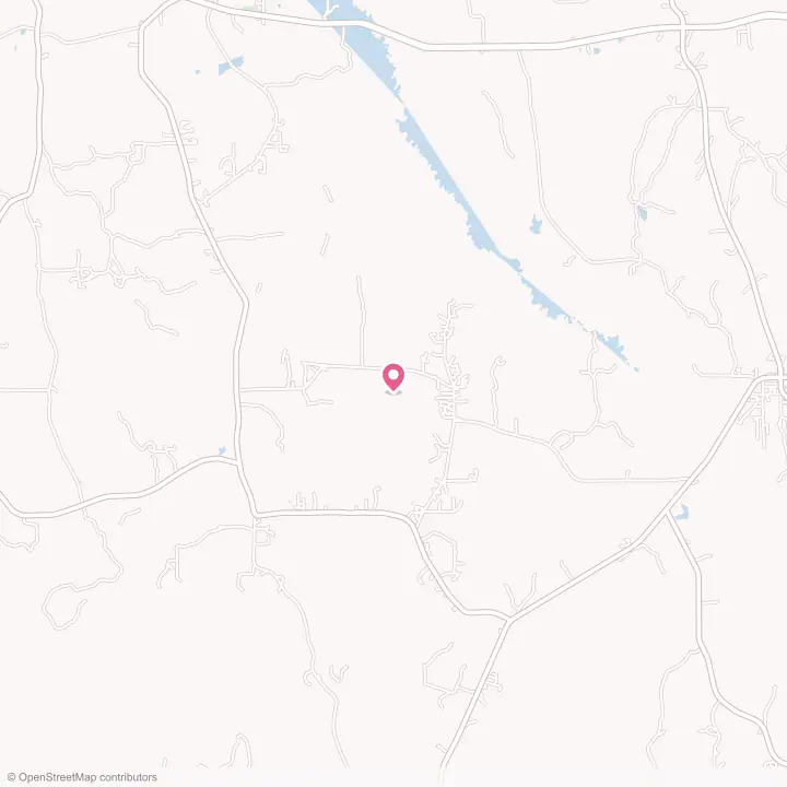 Map of the flower delivery area in Mosses, Alabama