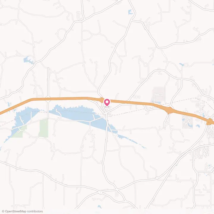 Map of the flower delivery area in Bolton, Mississippi