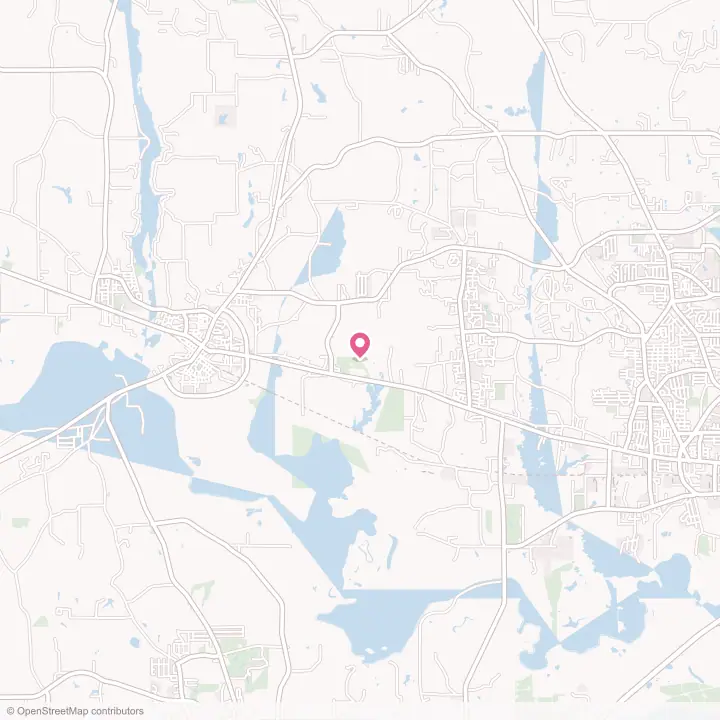 Map of the flower delivery area in Clarksville City, Texas