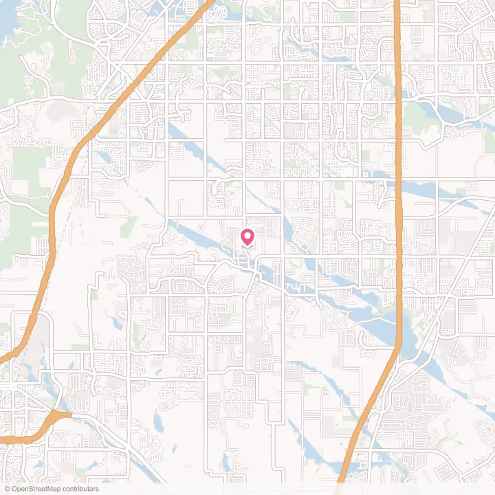 Map of the flower delivery area in Ovilla, Texas
