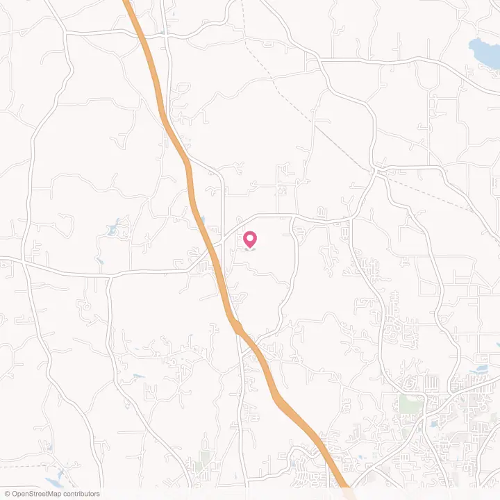 Map of the flower delivery area in Pine Level, Alabama