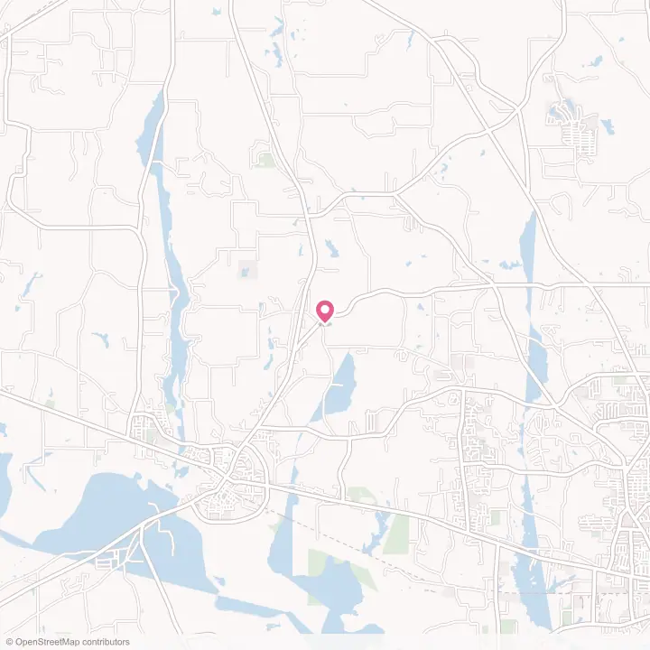 Map of the flower delivery area in Union Grove, Texas