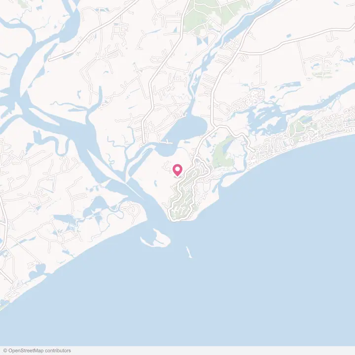 Map of the flower delivery area in Seabrook Island, South Carolina