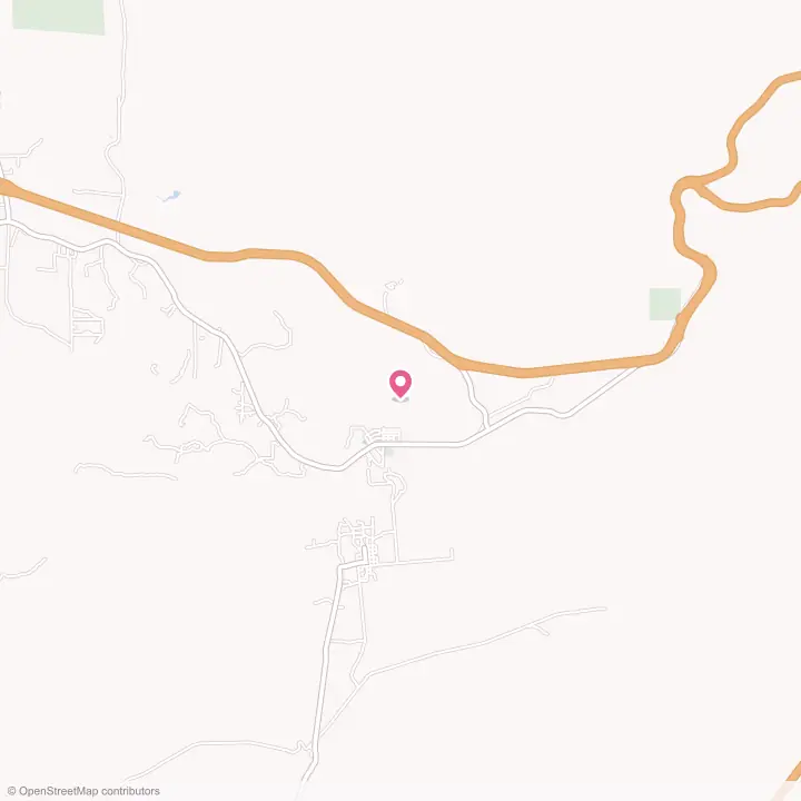 Map of the flower delivery area in Jacumba, California