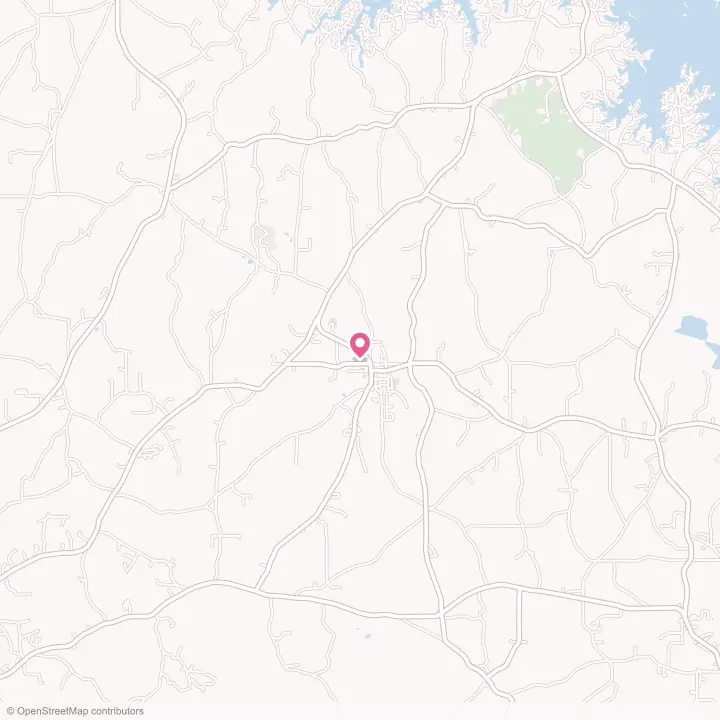 Map of the flower delivery area in Eclectic, Alabama