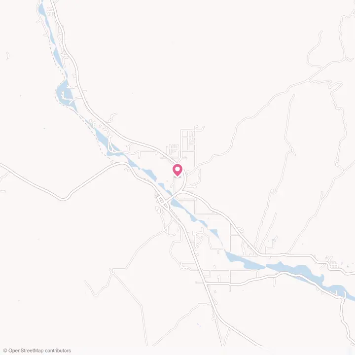 Map of the flower delivery area in Duncan, Arizona