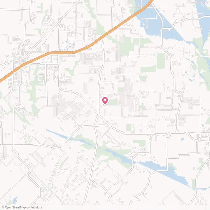 Map of the flower delivery area in Union Valley, Texas