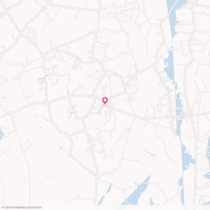 Map of the flower delivery area in Cottageville, South Carolina