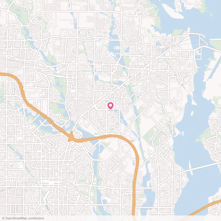 Map of the flower delivery area in Sachse, Texas