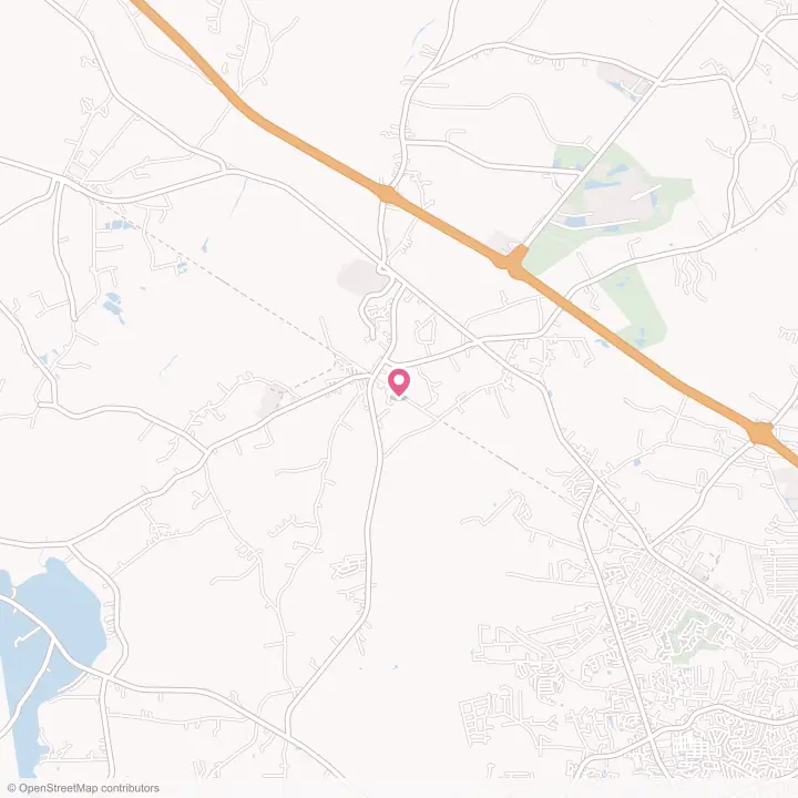 Map of the flower delivery area in Ridgeville, South Carolina