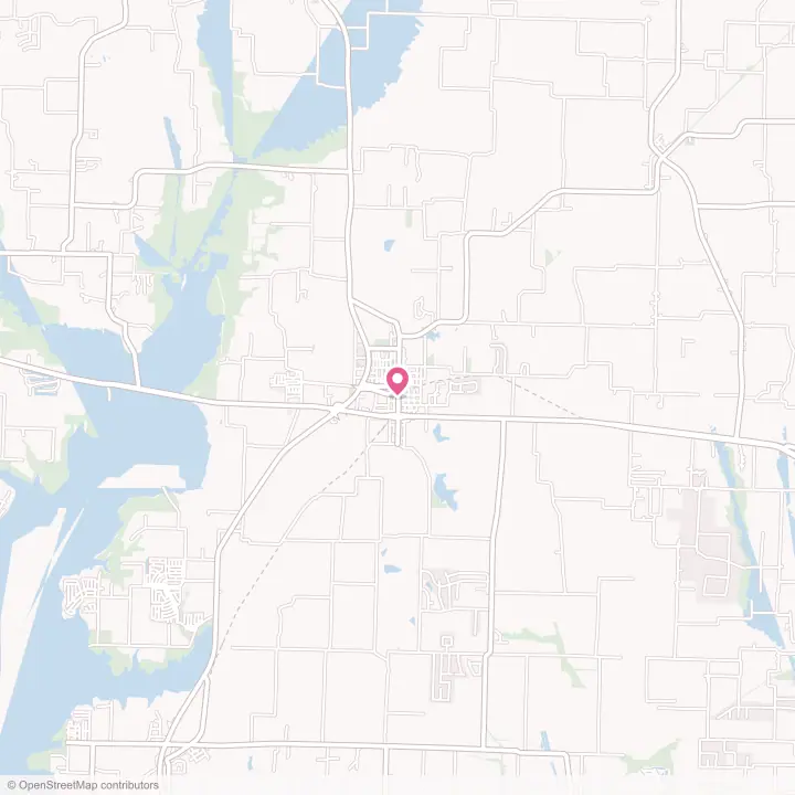 Map of the flower delivery area in Farmersville, Texas