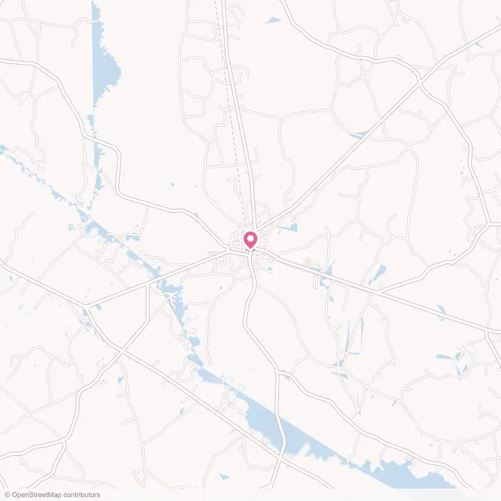 Map of the flower delivery area in Branchville, South Carolina