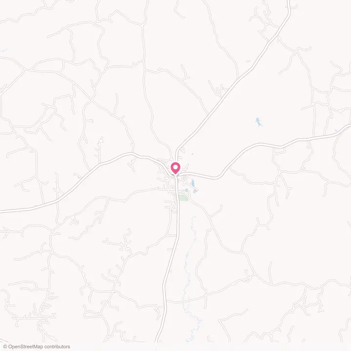 Map of the flower delivery area in Carrollton, Alabama