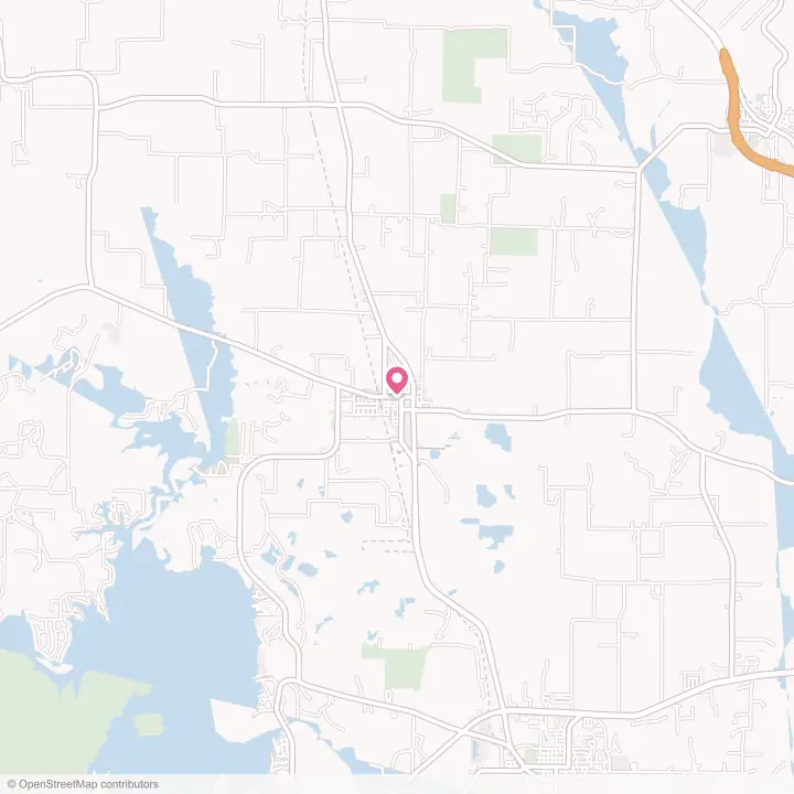 Map of the flower delivery area in Chico, Texas