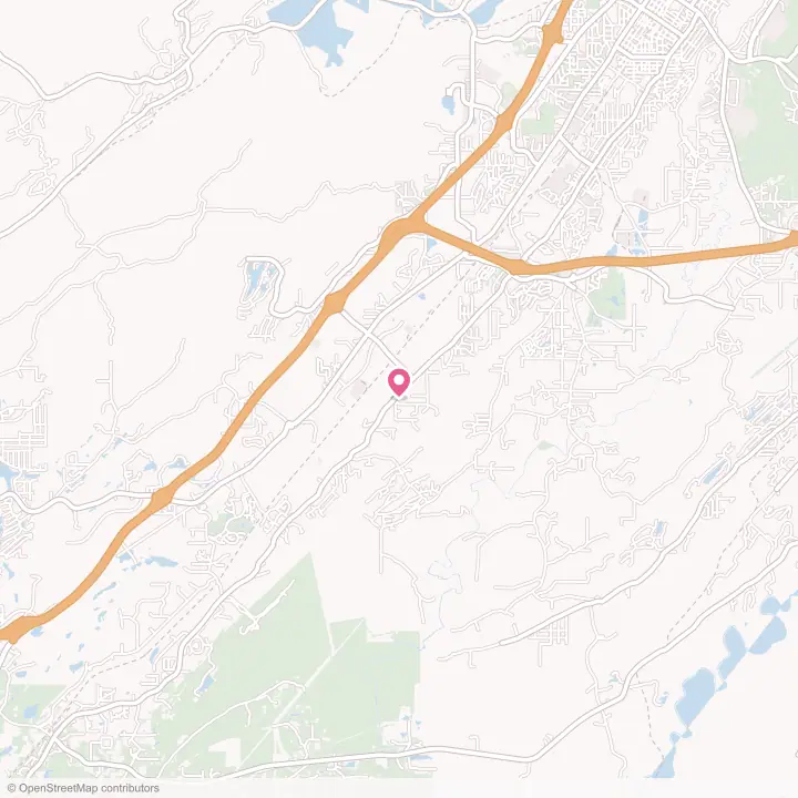 Map of the flower delivery area in McCalla, Alabama