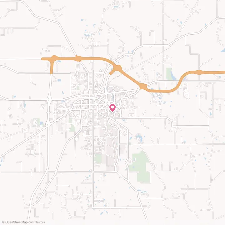 Map of the flower delivery area in Mississippi State, Mississippi