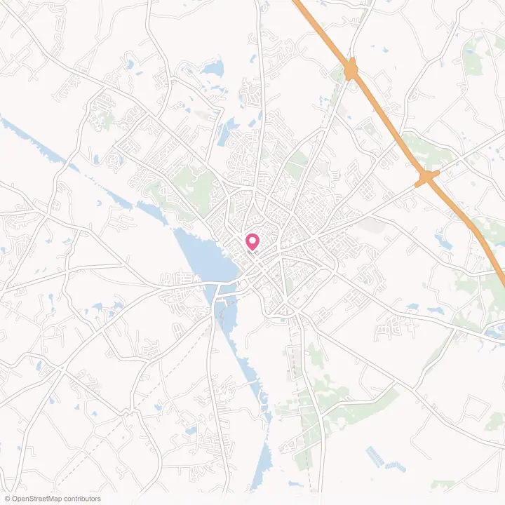 Map of the flower delivery area in Orangeburg, South Carolina