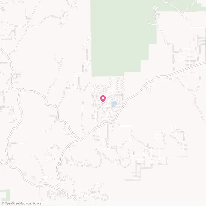 Map of the flower delivery area in Lake Riverside, California