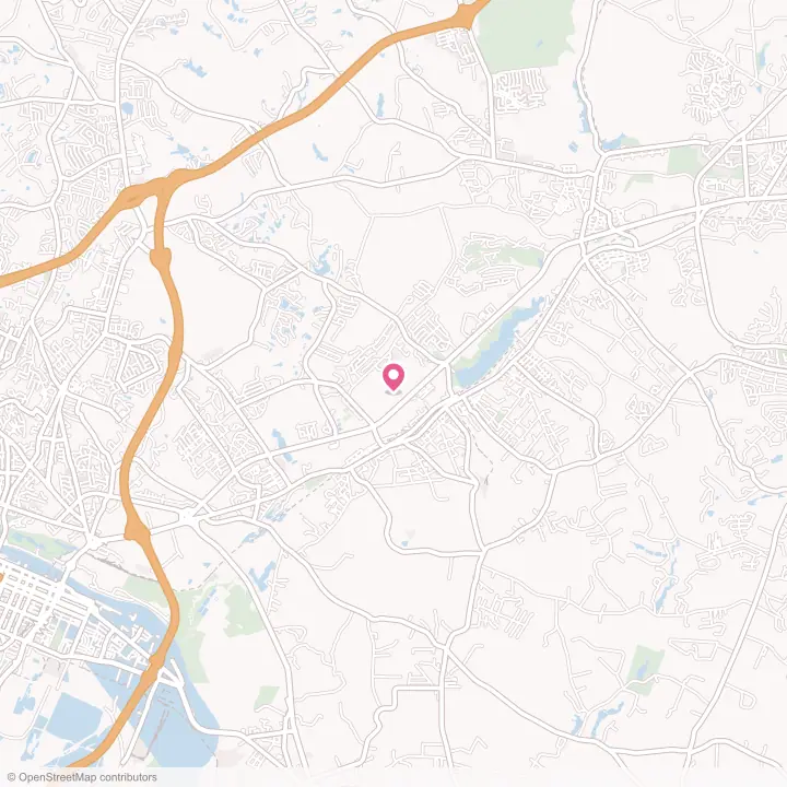 Map of the flower delivery area in Burnettown, South Carolina