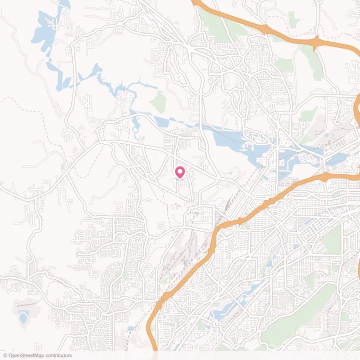 Map of the flower delivery area in McDonald Chapel, Alabama