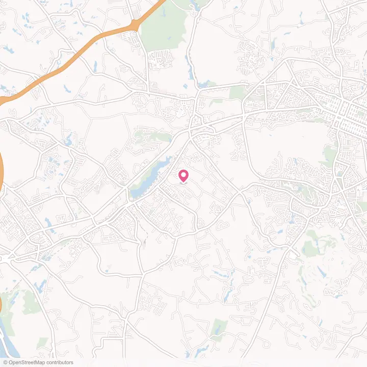 Map of the flower delivery area in Gloverville, South Carolina