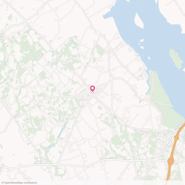Map of the flower delivery area in Elloree, South Carolina