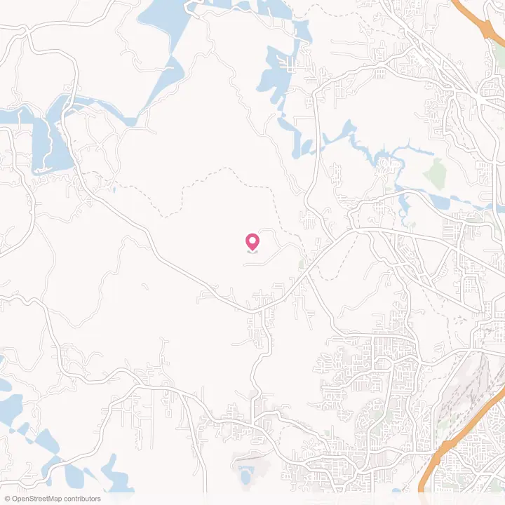 Map of the flower delivery area in Sylvan Springs, Alabama