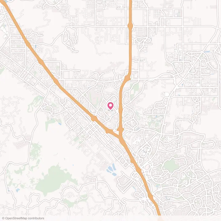 Map of the flower delivery area in Murrieta, California
