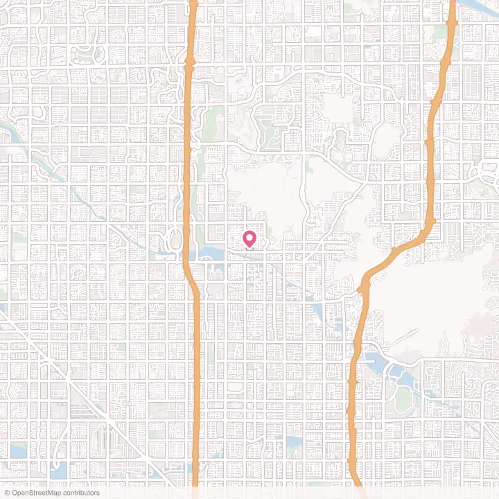 Map of the flower delivery area in Phoenix, Arizona
