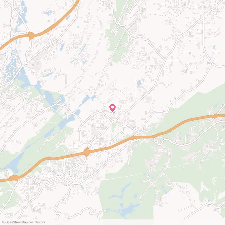 Map of the flower delivery area in Moody, Alabama