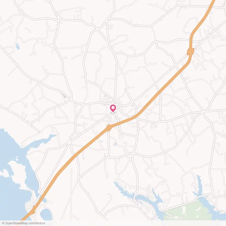 Map of the flower delivery area in Summerton, South Carolina