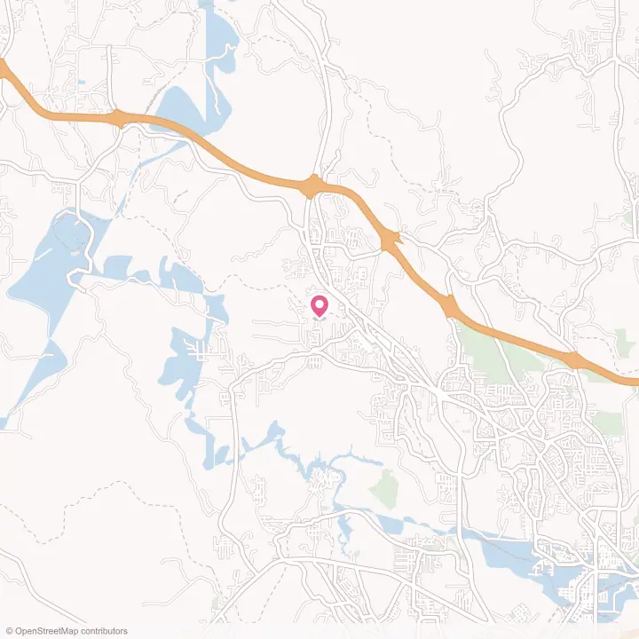 Map of the flower delivery area in Adamsville, Alabama