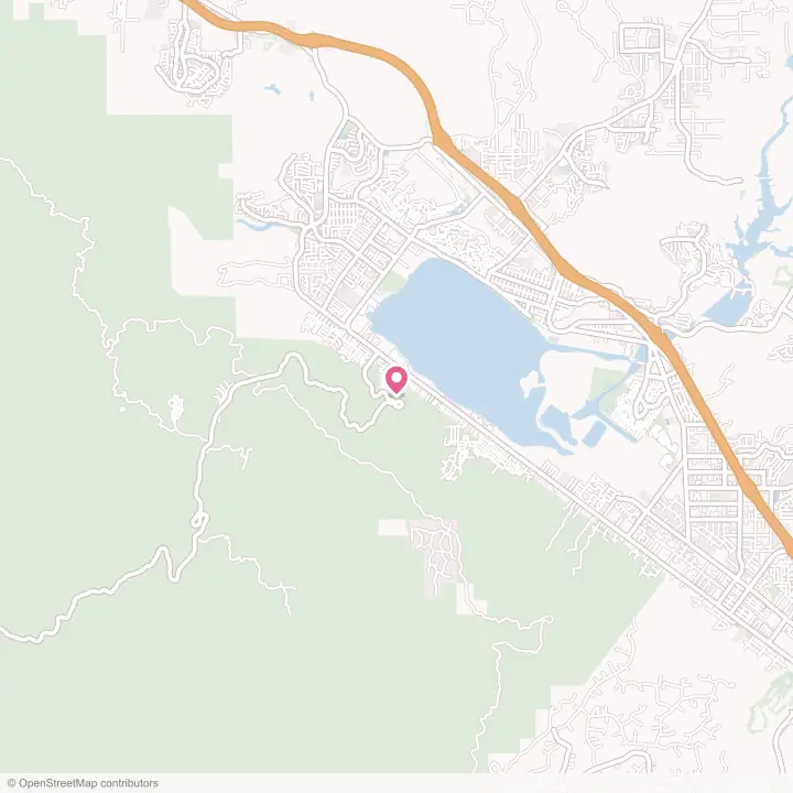 Map of the flower delivery area in Lakeland Village, California