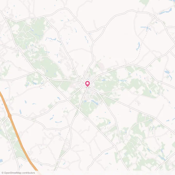 Map of the flower delivery area in St. Matthews, South Carolina