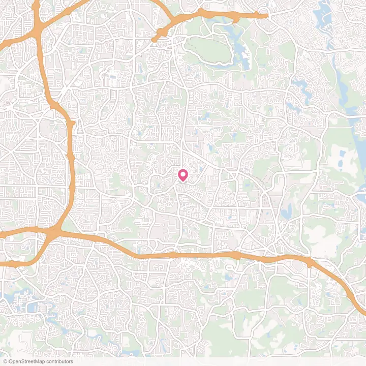 Map of the flower delivery area in Redan, Georgia