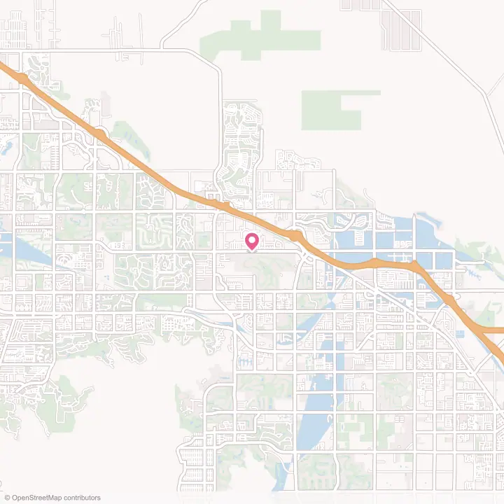 Map of the flower delivery area in Bermuda Dunes, California