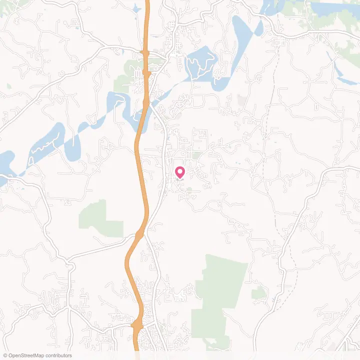 Map of the flower delivery area in Morris, Alabama