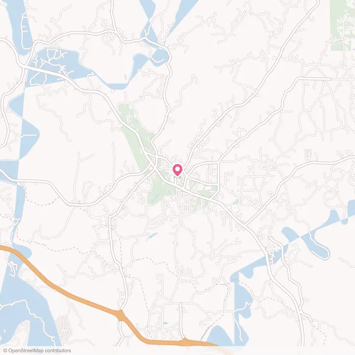Map of the flower delivery area in Sumiton, Alabama