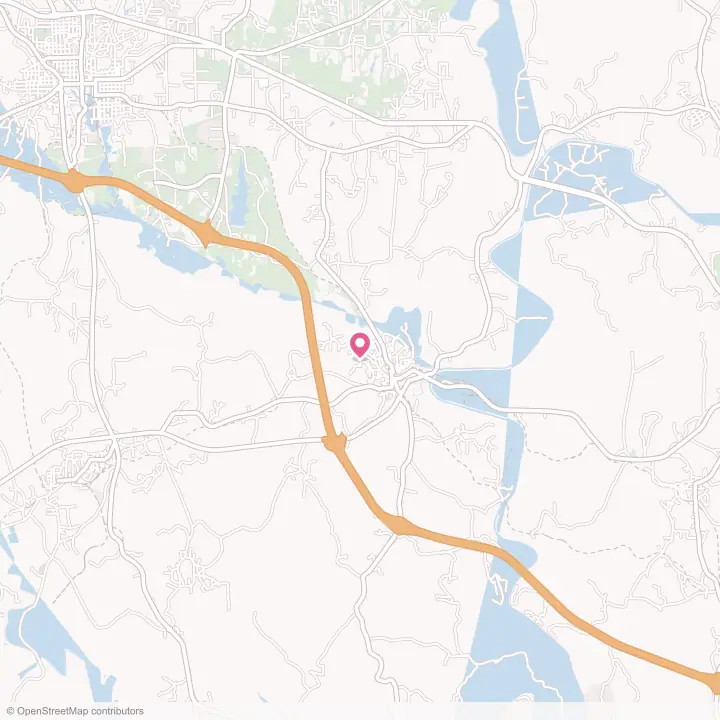 Map of the flower delivery area in Cordova, Alabama