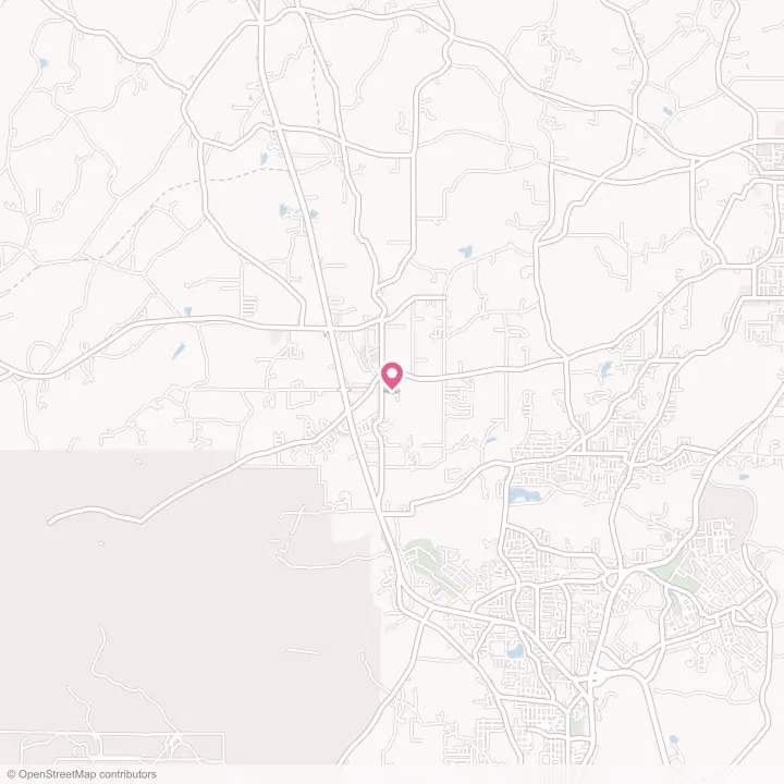 Map of the flower delivery area in Alexandria, Alabama