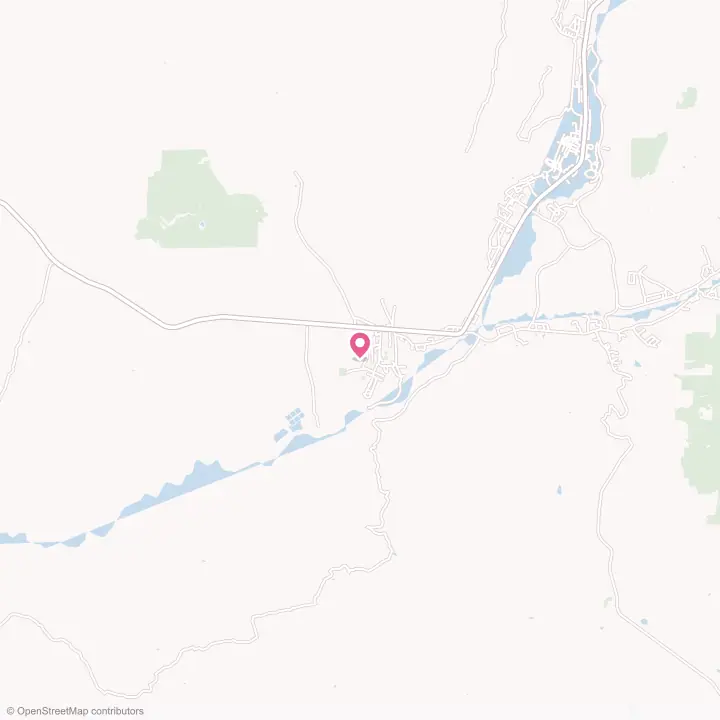 Map of the flower delivery area in Canyon Day, Arizona