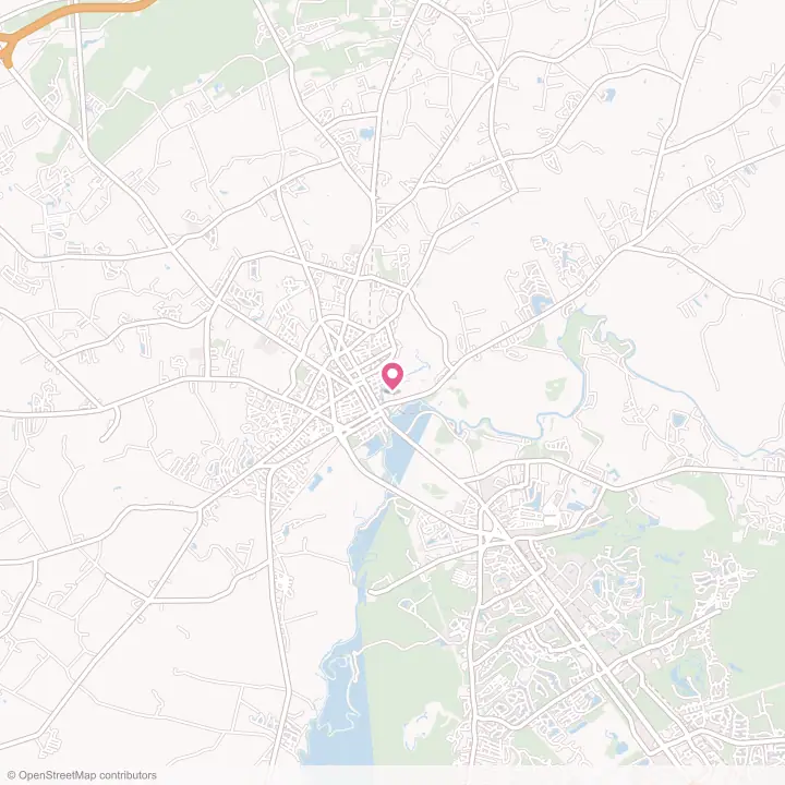 Map of the flower delivery area in Conway, South Carolina