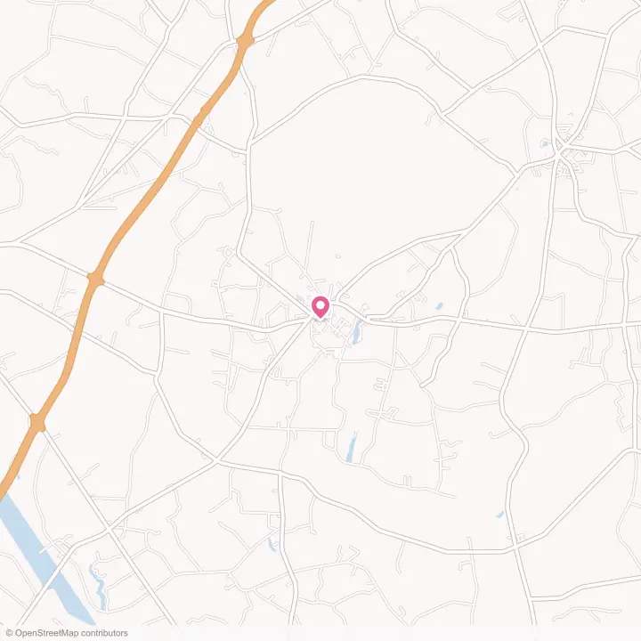 Map of the flower delivery area in Turbeville, South Carolina