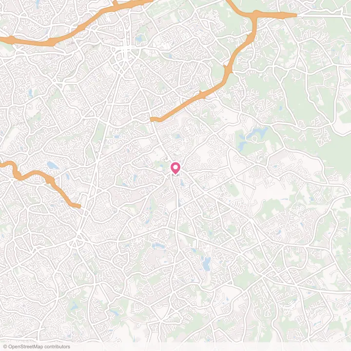Map of the flower delivery area in Grayson, Georgia