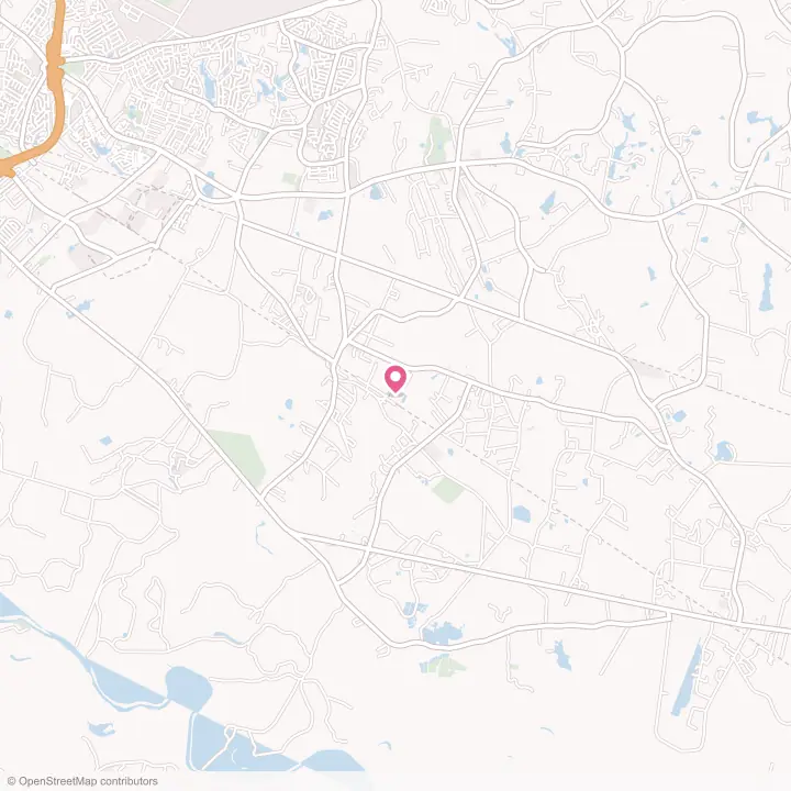 Map of the flower delivery area in Hopkins, South Carolina