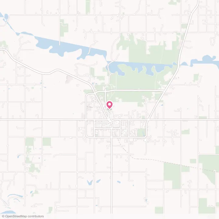Map of the flower delivery area in Idabel, Oklahoma