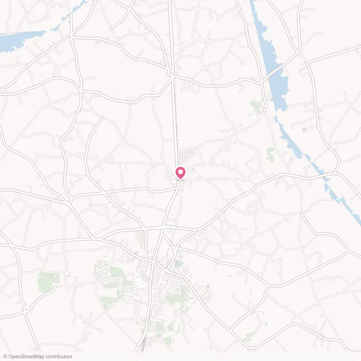 Map of the flower delivery area in Scranton, South Carolina