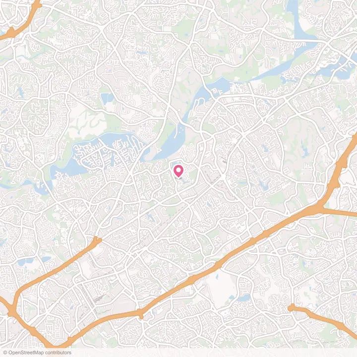 Map of the flower delivery area in Berkeley Lake, Georgia
