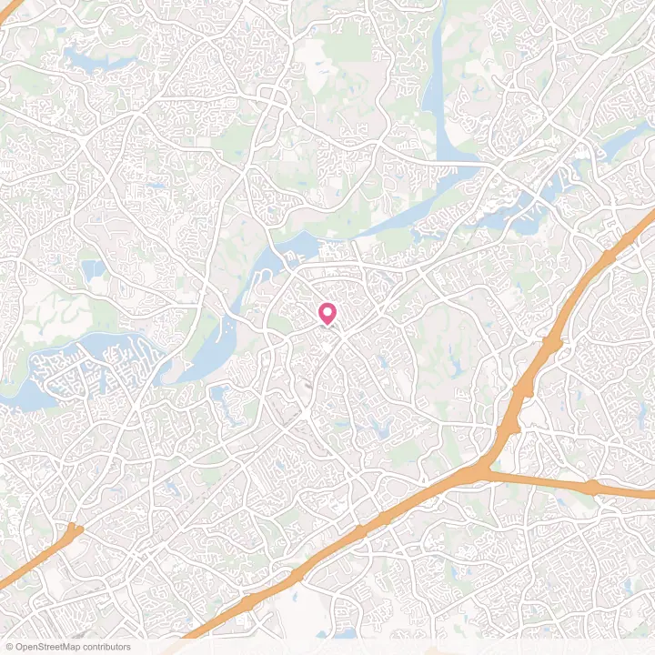 Map of the flower delivery area in Duluth, Georgia