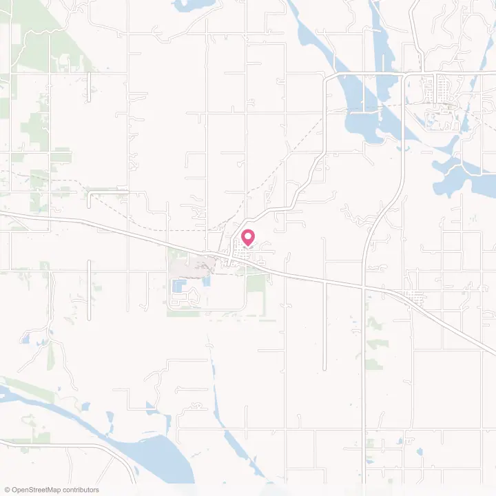 Map of the flower delivery area in Valliant, Oklahoma